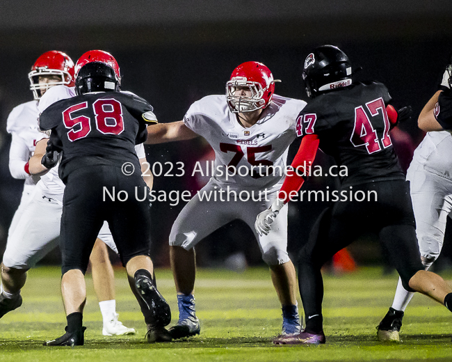 Westshore Rebels ISN Island Sports News BCFC Allsportmedia Langford Football CJFL