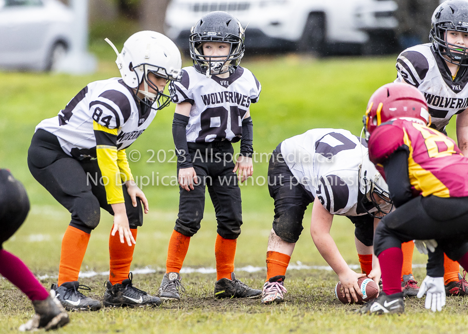 GVMFA Cowichan Bulldogs. Saanich Wolverines