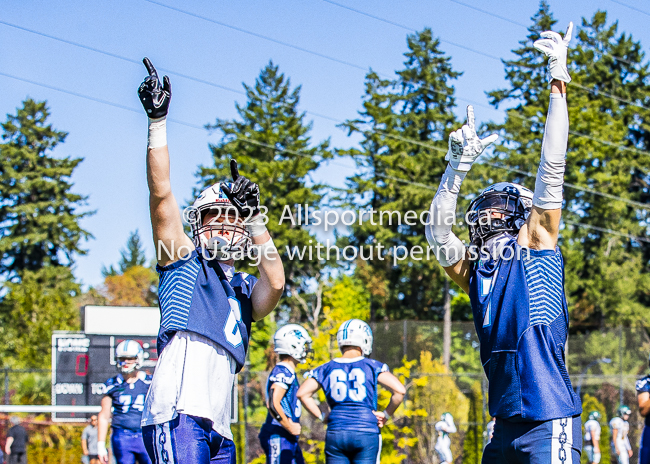 Belmont Bulldogs Football High School Football Allsportmedia Photography BC High School Football AAA Junior Varsity Varsity Goudy Field Langford