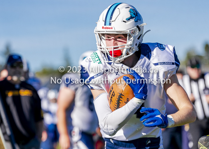 Belmont Bulldogs Football High School Football Allsportmedia Photography BC High School Football AAA Junior Varsity Varsity Goudy Field Langford