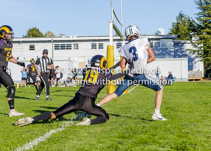 Belmont Bulldogs Football High School Football Allsportmedia Photography BC High School Football AAA Junior Varsity Varsity Goudy Field Langford