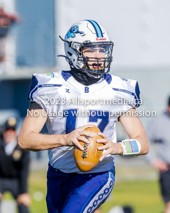 Belmont Bulldogs Football High School Football Allsportmedia Photography BC High School Football AAA Junior Varsity Varsity Goudy Field Langford