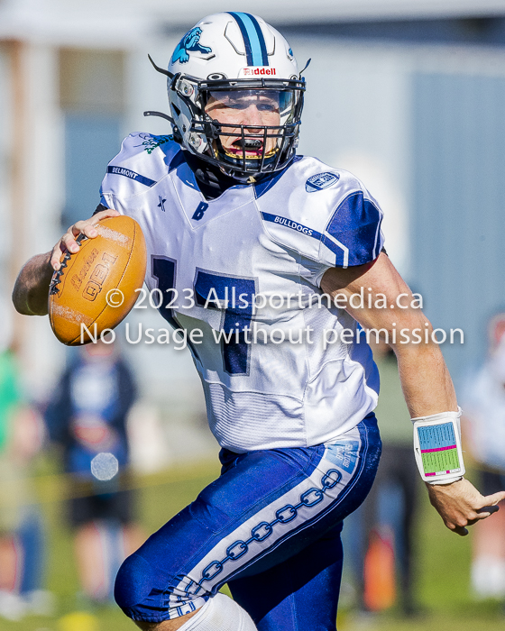 Belmont Bulldogs Football High School Football Allsportmedia Photography BC High School Football AAA Junior Varsity Varsity Goudy Field Langford