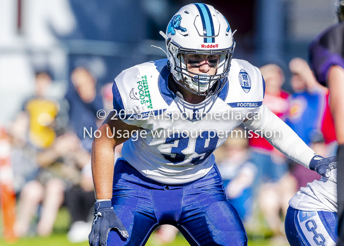 Belmont Bulldogs Football High School Football Allsportmedia Photography BC High School Football AAA Junior Varsity Varsity Goudy Field Langford