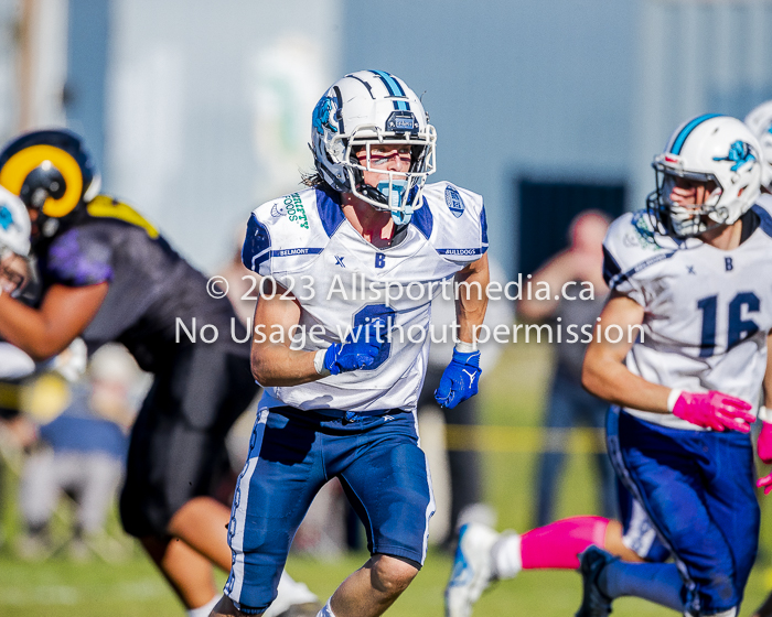 Belmont Bulldogs Football High School Football Allsportmedia Photography BC High School Football AAA Junior Varsity Varsity Goudy Field Langford