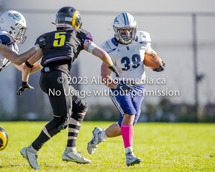 Belmont Bulldogs Football High School Football Allsportmedia Photography BC High School Football AAA Junior Varsity Varsity Goudy Field Langford