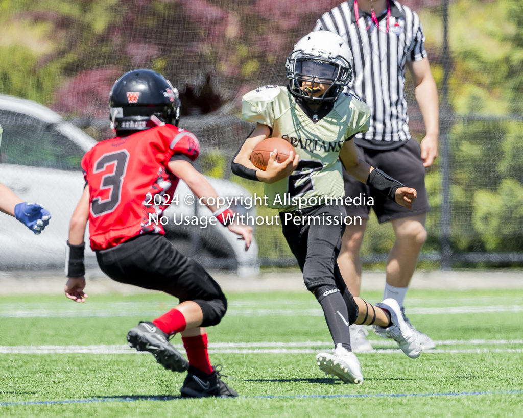 Warriors Sparrtans PeeWee football