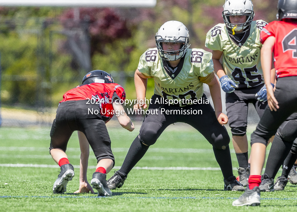 Warriors Sparrtans PeeWee football