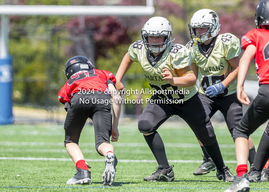 Warriors Sparrtans PeeWee football