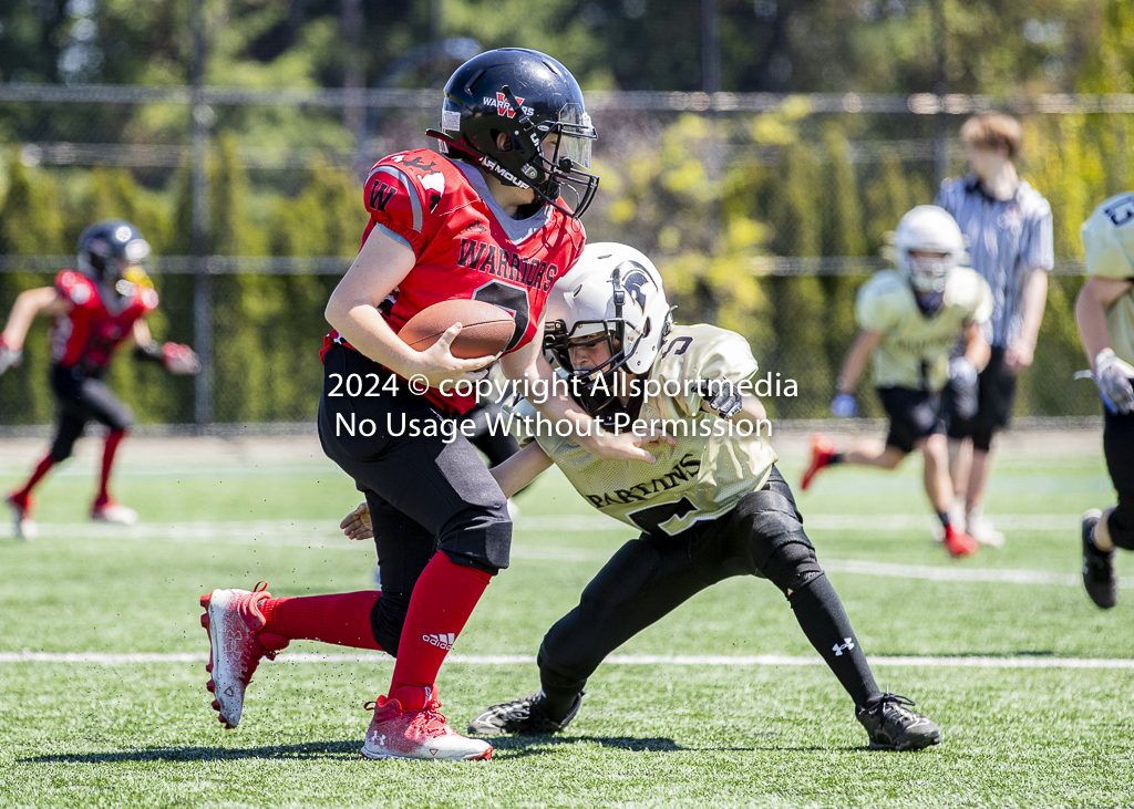 Warriors Sparrtans PeeWee football