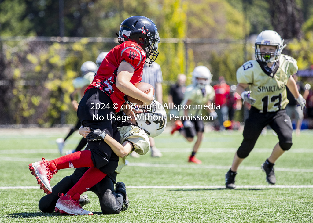 Warriors Sparrtans PeeWee football