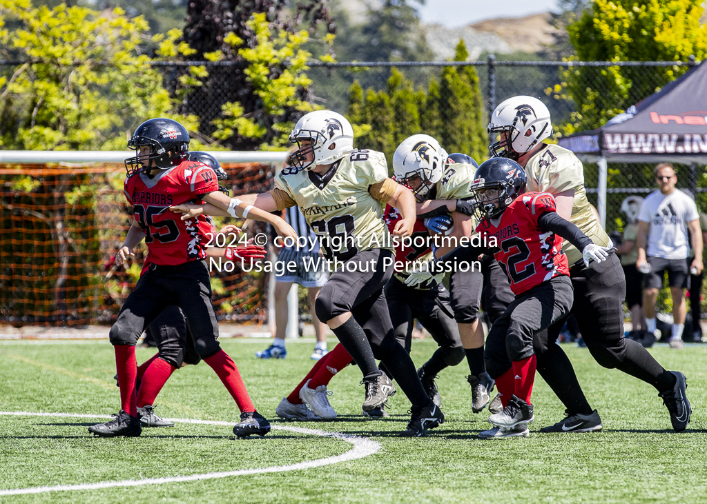 Warriors Sparrtans PeeWee football