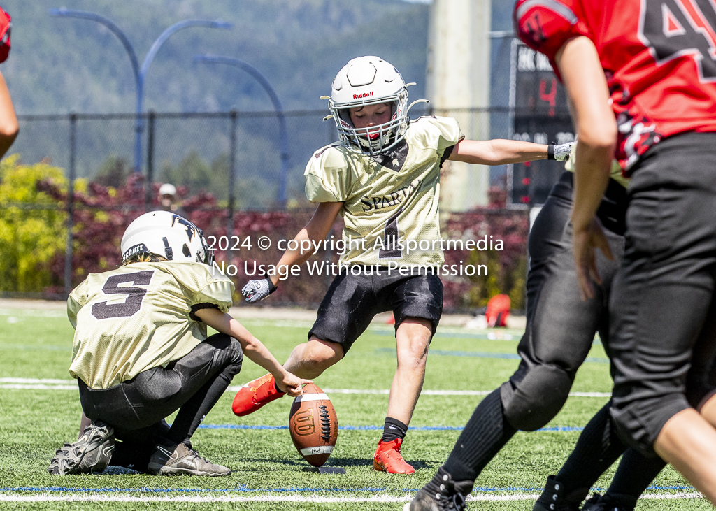 Warriors Sparrtans PeeWee football