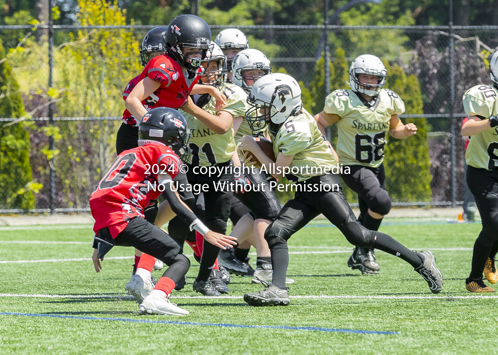 Warriors Sparrtans PeeWee football