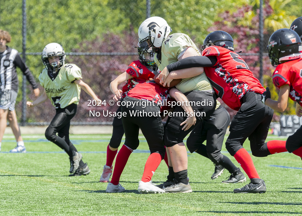 Warriors Sparrtans PeeWee football