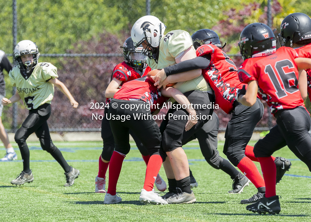 Warriors Sparrtans PeeWee football