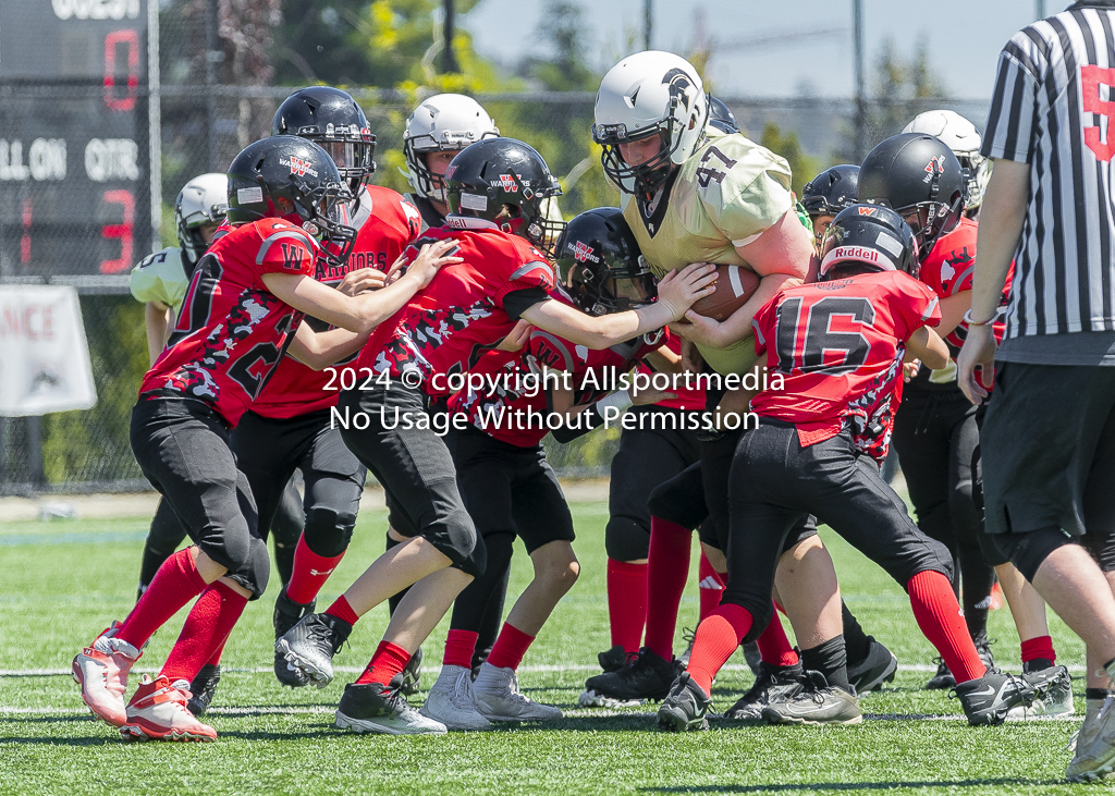 Warriors Sparrtans PeeWee football