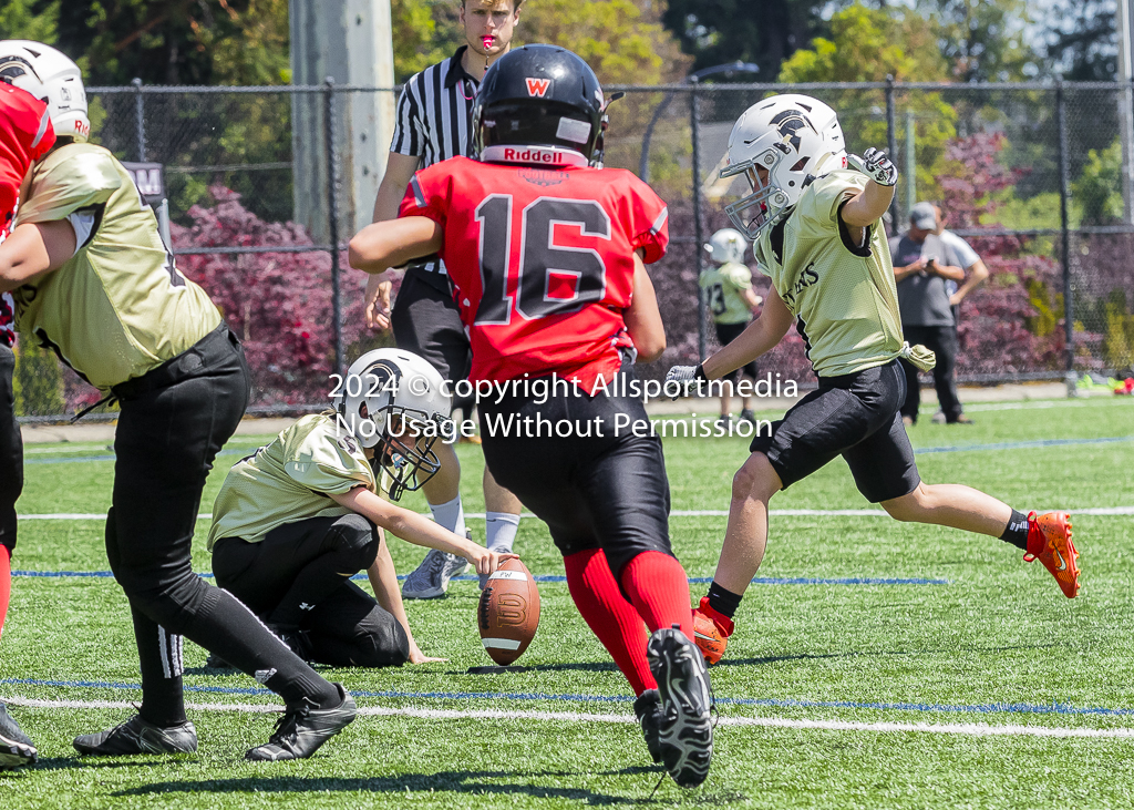 Warriors Sparrtans PeeWee football