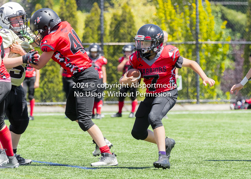 Warriors Sparrtans PeeWee football