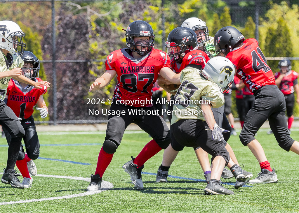 Warriors Sparrtans PeeWee football