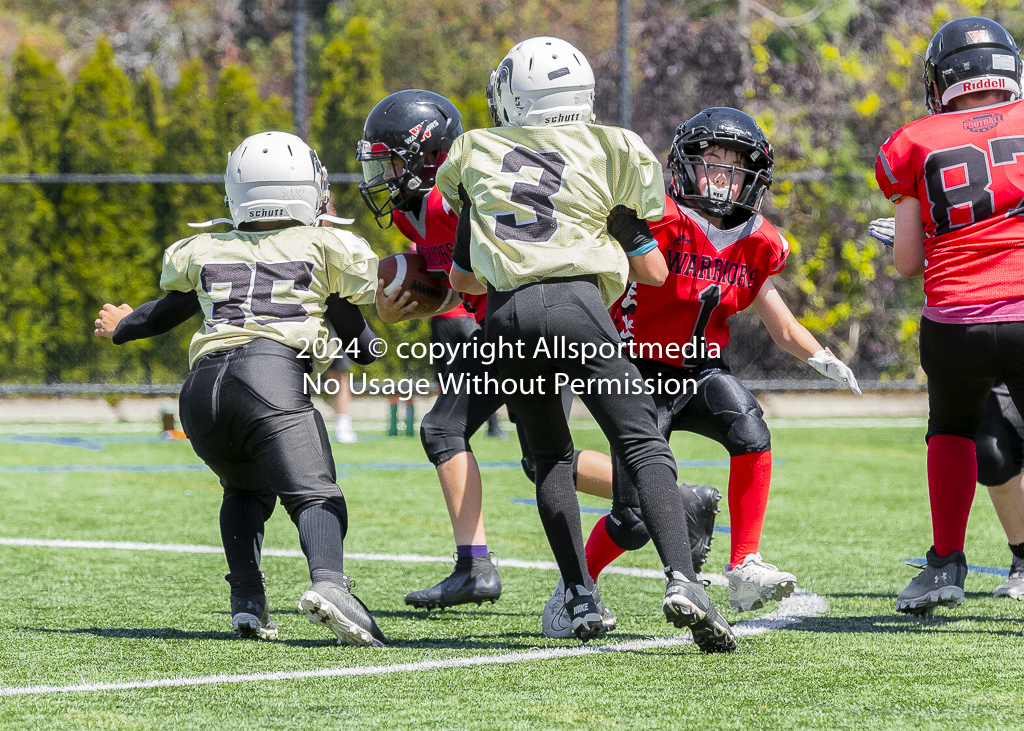 Warriors Sparrtans PeeWee football