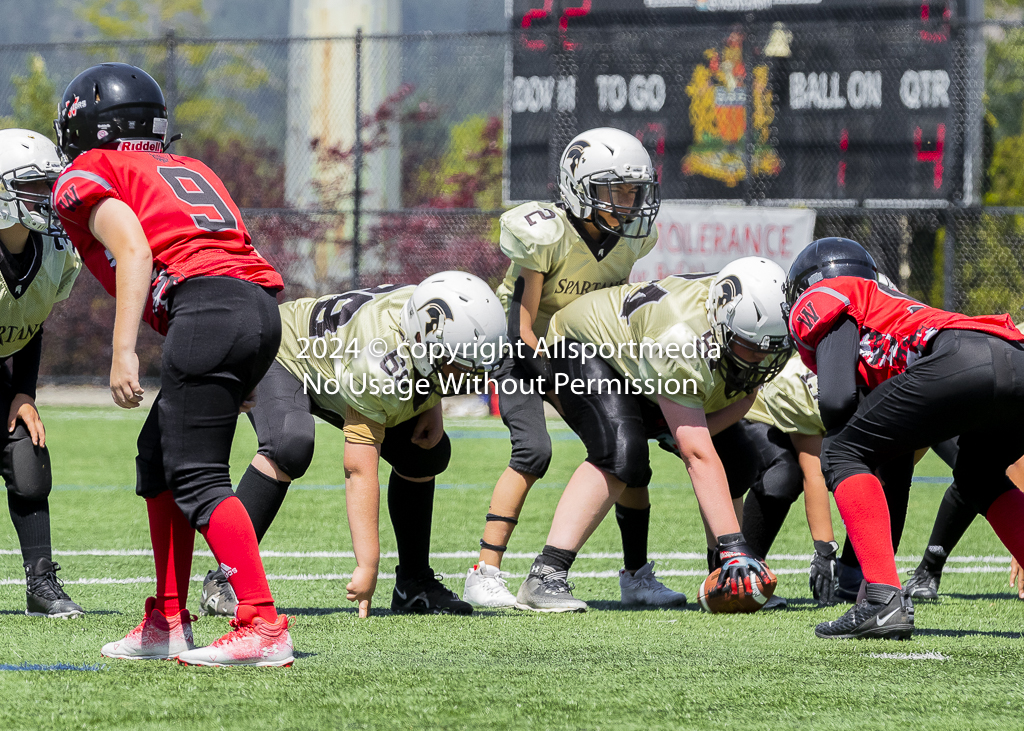 Warriors Sparrtans PeeWee football