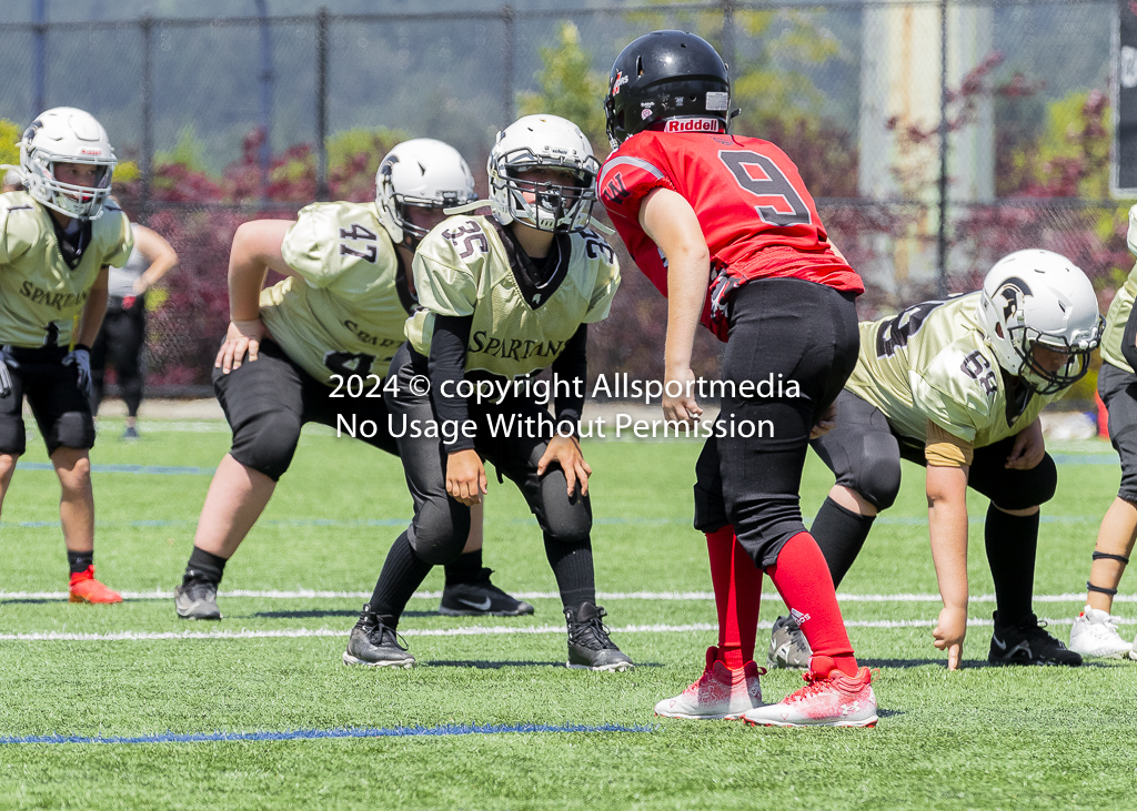 Warriors Sparrtans PeeWee football