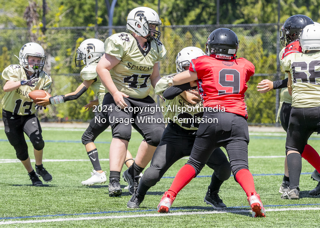 Warriors Sparrtans PeeWee football