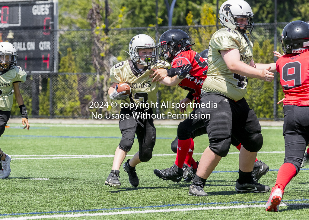 Warriors Sparrtans PeeWee football