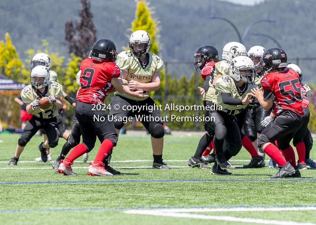 Warriors Sparrtans PeeWee football