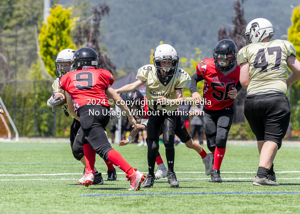 Warriors Sparrtans PeeWee football