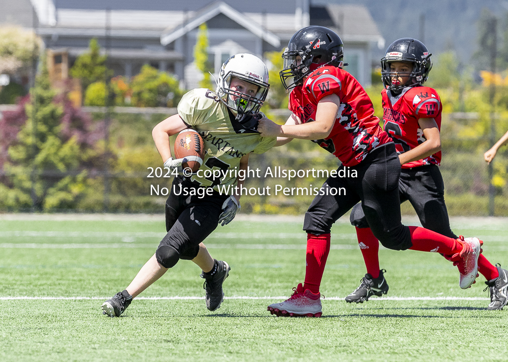 Warriors Sparrtans PeeWee football