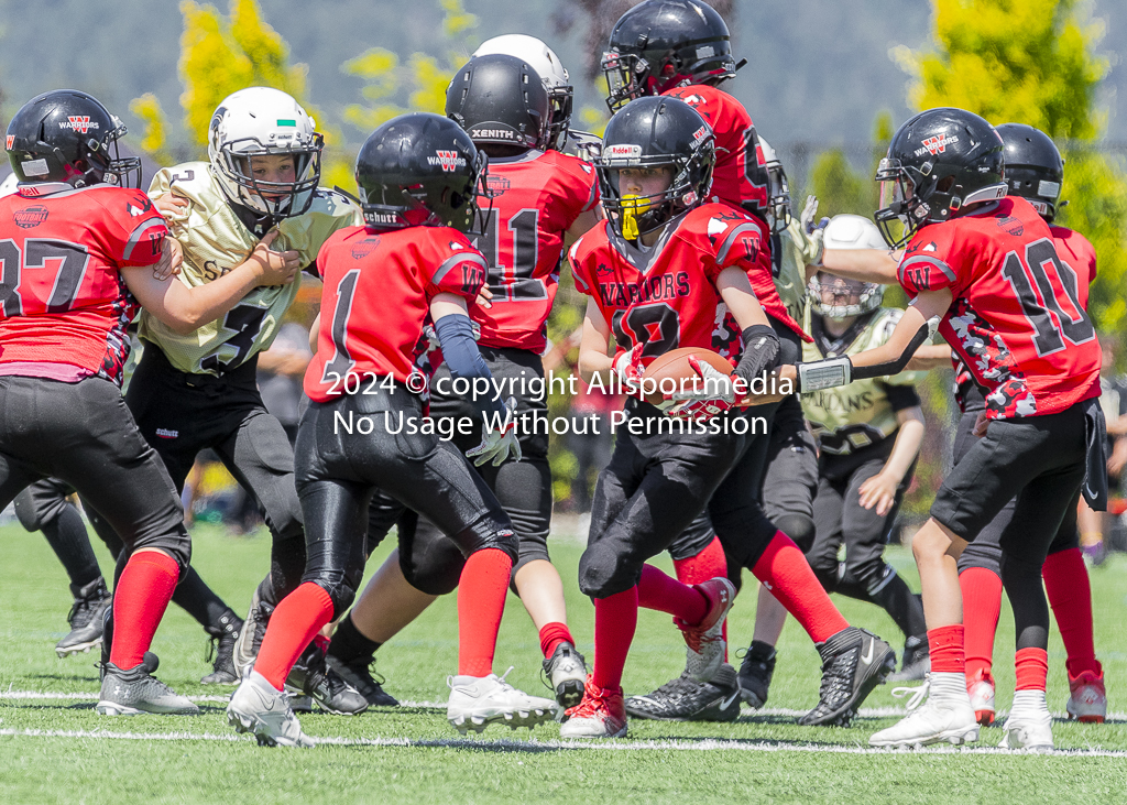 Warriors Sparrtans PeeWee football