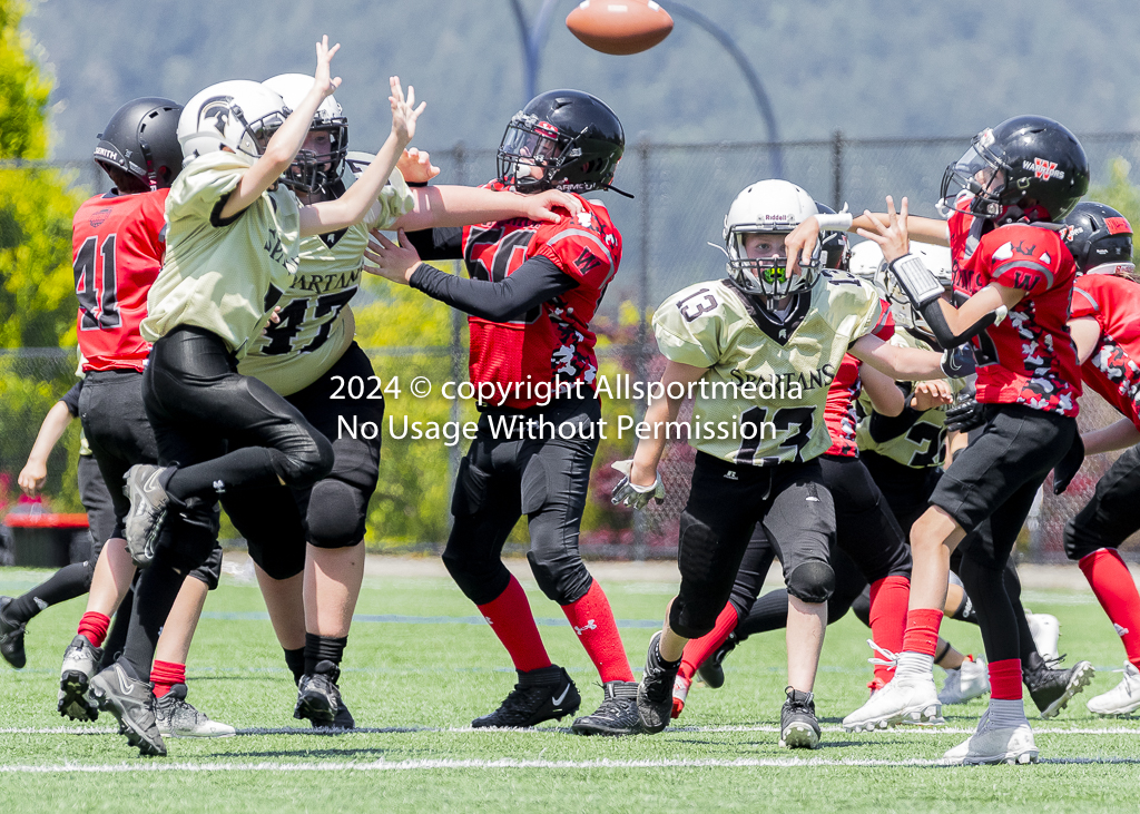 Warriors Sparrtans PeeWee football