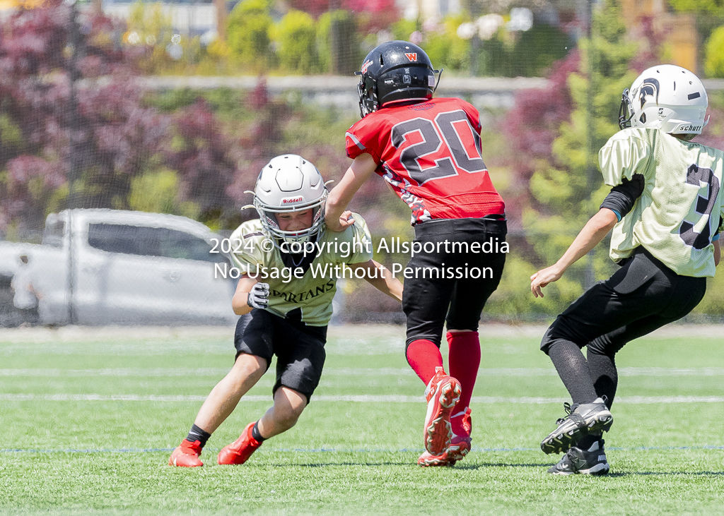 Warriors Sparrtans PeeWee football