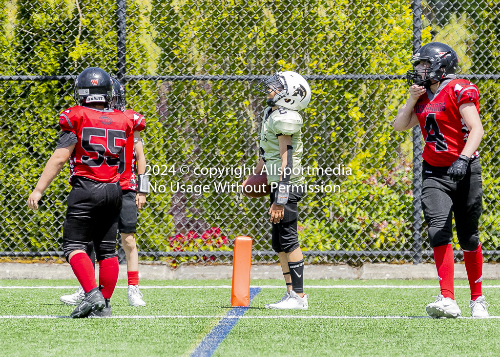 Warriors Sparrtans PeeWee football