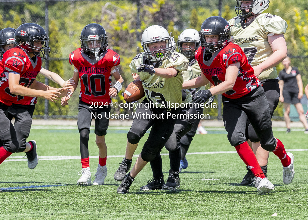 Warriors Sparrtans PeeWee football