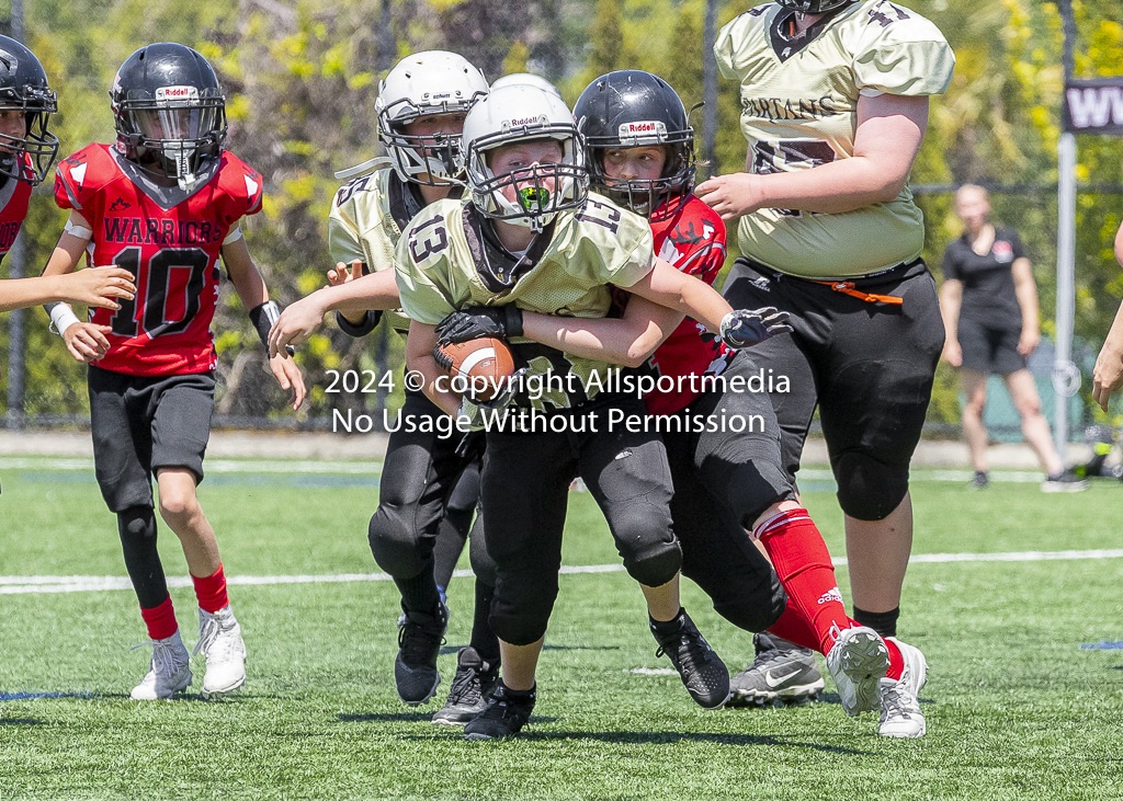 Warriors Sparrtans PeeWee football