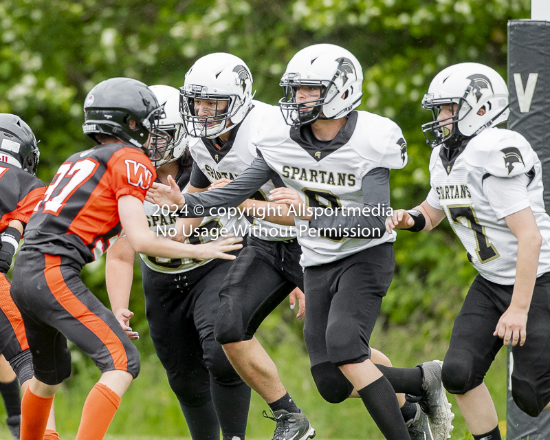 Saanich Wolverines Victoria Spartans Island Football Allsportmedia