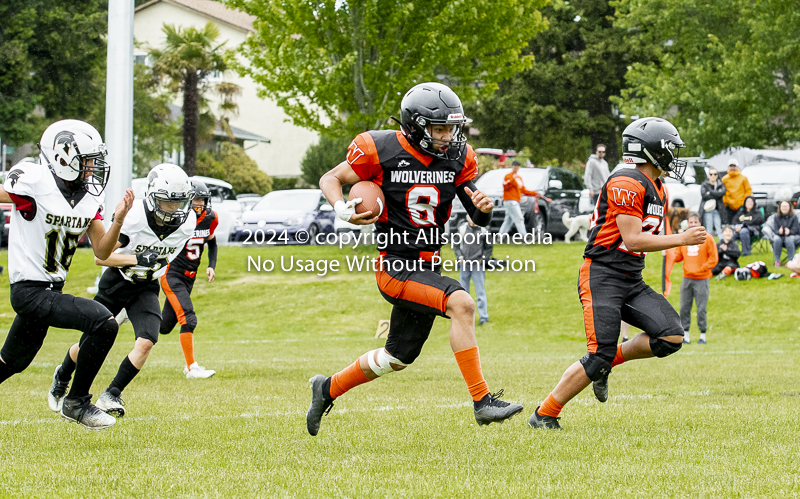 Saanich Wolverines Victoria Spartans Island Football Allsportmedia