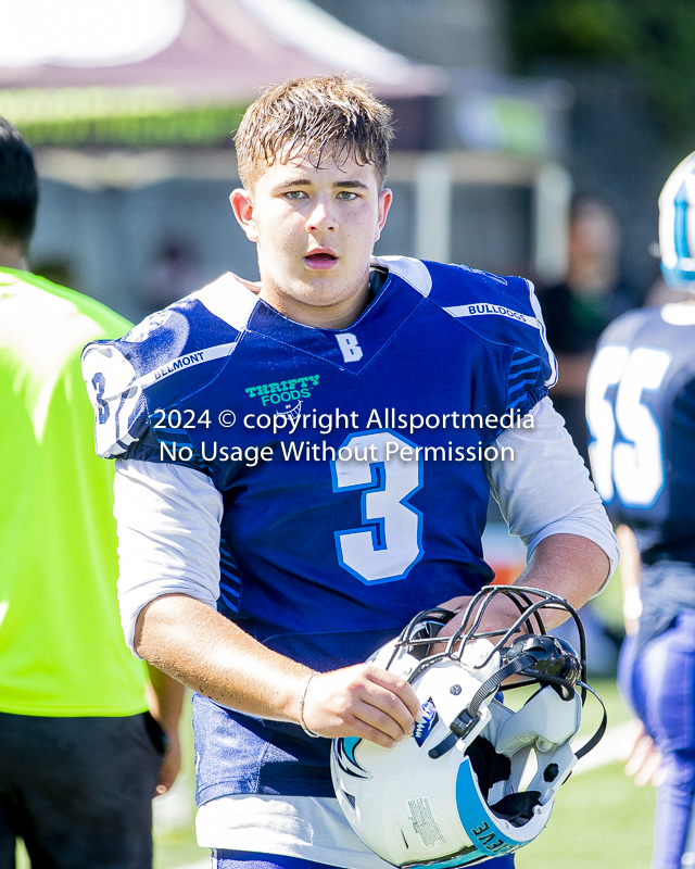 Belmont Bulldogs Football High School Football Allsportmedia Photography BC High School Football AAA Junior Varsity Varsity Goudy Field Langford