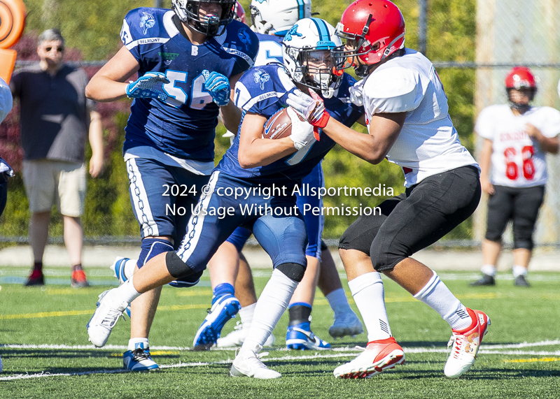 Belmont Bulldogs Football High School Football Allsportmedia Photography BC High School Football AAA Junior Varsity Varsity Goudy Field Langford