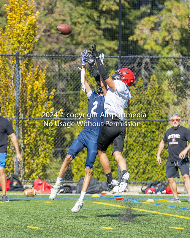 Belmont Bulldogs Football High School Football Allsportmedia Photography BC High School Football AAA Junior Varsity Varsity Goudy Field Langford