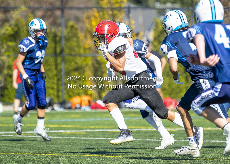 Belmont Bulldogs Football High School Football Allsportmedia Photography BC High School Football AAA Junior Varsity Varsity Goudy Field Langford