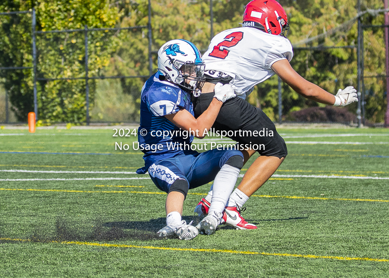 Belmont Bulldogs Football High School Football Allsportmedia Photography BC High School Football AAA Junior Varsity Varsity Goudy Field Langford