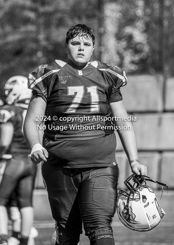 Belmont Bulldogs Football High School Football Allsportmedia Photography BC High School Football AAA Junior Varsity Varsity Goudy Field Langford