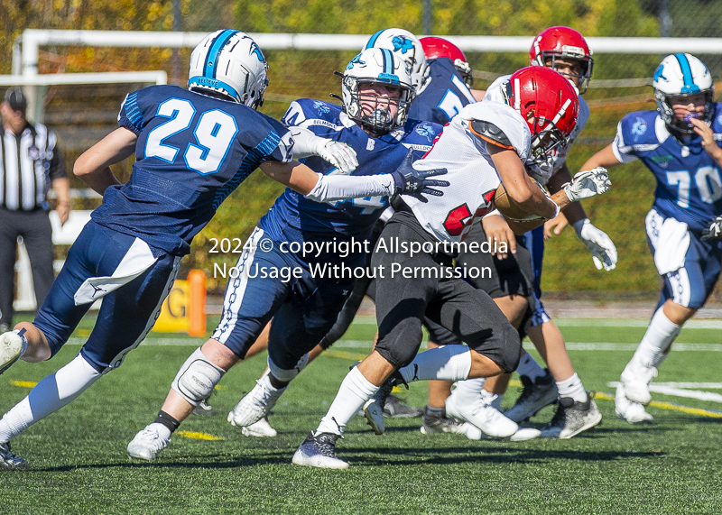 Belmont Bulldogs Football High School Football Allsportmedia Photography BC High School Football AAA Junior Varsity Varsity Goudy Field Langford