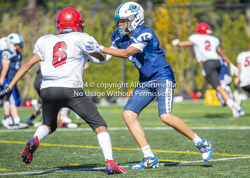 Belmont Bulldogs Football High School Football Allsportmedia Photography BC High School Football AAA Junior Varsity Varsity Goudy Field Langford