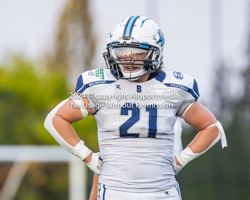 Belmont Bulldogs Football High School Football Allsportmedia Photography BC High School Football AAA Junior Varsity Varsity Goudy Field Langford