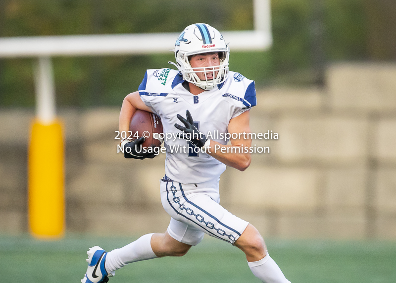 Belmont Bulldogs Football High School Football Allsportmedia Photography BC High School Football AAA Junior Varsity Varsity Goudy Field Langford